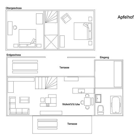 Hébergement de vacances Apfelhof *